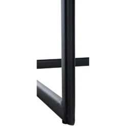 CLP Barkruk Newport Zwart Frame - Stof - Blauw -Leen Bakker Winkel 2faa89609e534d009771be24a03c0fd9