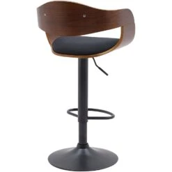 CLP Set Van 2 Barkruk Kingston Mat Zwart Frame - Stof - Walnoot/zwart 13 CLP Set Van 2 Barkruk Kingston Mat Zwart Frame - Stof - Walnoot/zwart -Leen Bakker Winkel 2ff54887192d46d29f361cd1d0f4a6bf