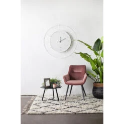 Giga Meubel Eetkamerstoel Velvet Roze - Zithoogte 49cm - Stoel Joah -Leen Bakker Winkel 30f77047a58c450a9933fec5325047b2