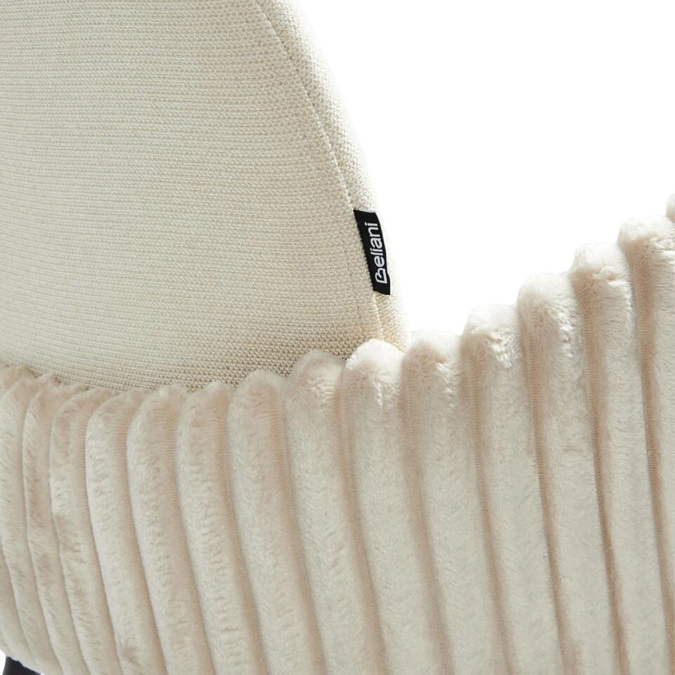 AMITY - Barkruk Set Van 2 - Lichtbeige - Polyester 11 AMITY - Barkruk Set Van 2 - Lichtbeige - Polyester - Afbeelding 9