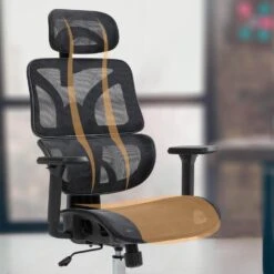 CLP Bureaustoel Deshler Chroom Frame - Netweefsel - Zwart -Leen Bakker Winkel 364a6cd0b71240aea0a725bff7b0a203