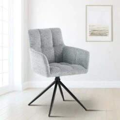 CLP Eetkamerstoel Jonah Zwart Frame - Stof - Licht Grijs 11 CLP Eetkamerstoel Jonah Zwart Frame - Stof - Licht Grijs -Leen Bakker Winkel 386078826fdf42f1b98afa23c107b256