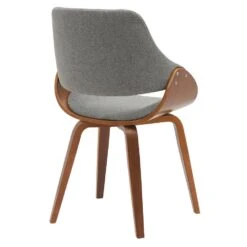 CLP Eetkamerstoel Vangale Walnoot Frame - Stof - Walnoot/donkergrijs 13 CLP Eetkamerstoel Vangale Walnoot Frame - Stof - Walnoot/donkergrijs -Leen Bakker Winkel 3bcaa9ff734b4107965bdfc4d0d2f6a2