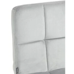 CLP Barkruk Peru Zwart Frame - Fluweel - Grijs -Leen Bakker Winkel 3e00857eac5848e181fb0950f8af8320