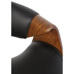 CLP Eetkamerstoel Foley Natura (eik) Frame - Kunstleer - Zwart -Leen Bakker Winkel 3e4323c969e84d64a2fe2f5f0797d2ad