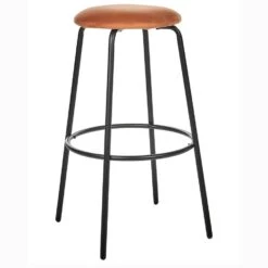 MORTON - Barkruk Set Van 2 - Oranje - Fluweel -Leen Bakker Winkel 3e90a8be1bb64aa498715b661ccd170c