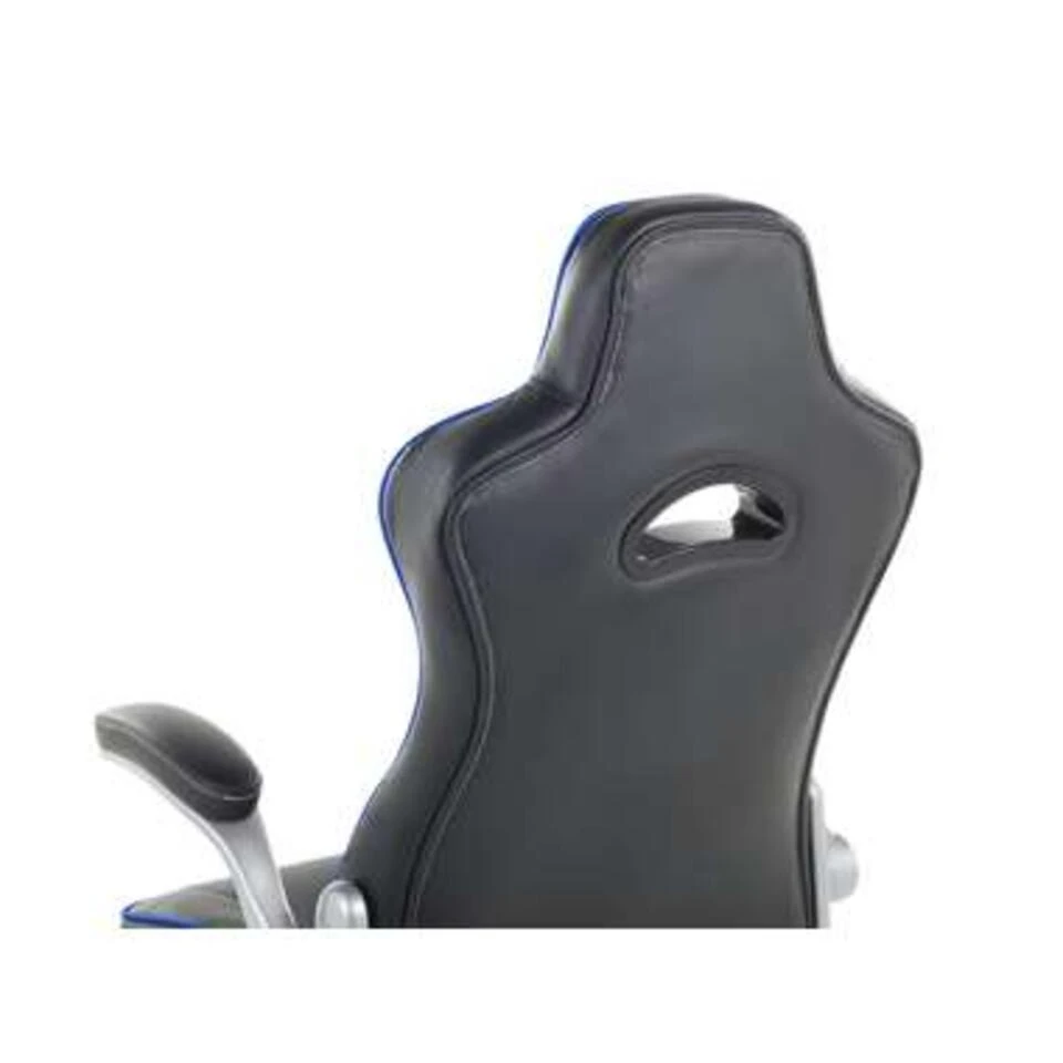 Beliani Bureaustoel MASTER - Zwart Kunstleer 5 Beliani Bureaustoel MASTER - Zwart Kunstleer - Afbeelding 3