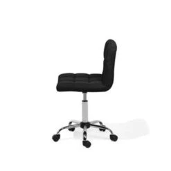 Beliani Bureaustoel MARION - Zwart Polyester -Leen Bakker Winkel 3fecd4a4191c4eb5a898430c1a56ebee