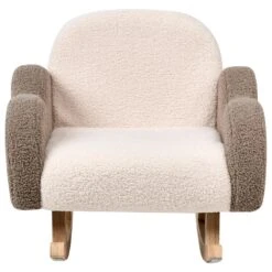 SKARE - Schommelstoel Voor Kinderen - Beige - Bouclé -Leen Bakker Winkel 40050b0988e44bd4aeae0378c4e88bbe