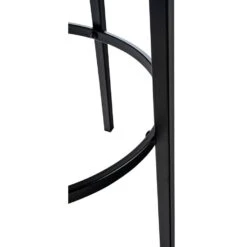 CLP Barkruk Kamari Mat Zwart Frame - Fluweel - Creme -Leen Bakker Winkel 402101dd53b04713b61e33a7dce732b9