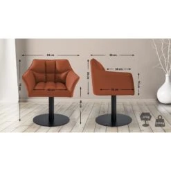 CLP Lounger Damaso Zwart Frame - Kunstleer - Licht Bruin -Leen Bakker Winkel 405cbfc805a240e7a17ed295cd98e36f