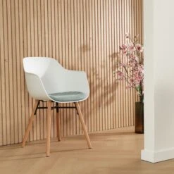 Nolon Nena-Liz Eetkamerstoel Wit - Armleuning - Zacht Groen Kussen 17 Nolon Nena-Liz Eetkamerstoel Wit - Armleuning - Zacht Groen Kussen -Leen Bakker Winkel 40af068e035b43fb9c53af6ad8896f33