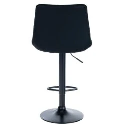 CLP Barkruk Toni Zwart Frame - Kunstleer - Zwart -Leen Bakker Winkel 41966ed1346c45bb9bec98029894c2d4