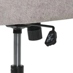 ALPINE - Bureaustoel - Grijs - Bouclé -Leen Bakker Winkel 42ec6f4adb0e456da1cb5b95193c7620