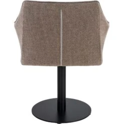 CLP Lounger Damaso Zwart Frame - Stof - Terrabruin -Leen Bakker Winkel 441a4e2c642049128bf382c1badad24c