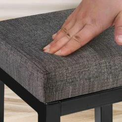 CLP Barkruk Taylor Zwart Frame - Stof - Grijs 12 CLP Barkruk Taylor Zwart Frame - Stof - Grijs -Leen Bakker Winkel 442534e929454340aad2d4fae48129bb