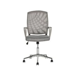 Beliani Bureaustoel BONNY - Grijs Polyester 9 Beliani Bureaustoel BONNY - Grijs Polyester -Leen Bakker Winkel 4801c24ce61a48beb44cfd2c4f96bf7b