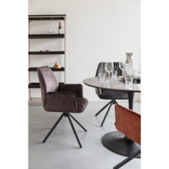 Housecraft Jamie Eetkamerstoelen Wood/ Bruin - Set Van 2 -Leen Bakker Winkel 488d908a71f14790b7bc445414c5ce07