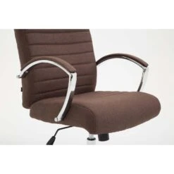 CLP Bureaustoel Valais Stof - Bruin -Leen Bakker Winkel 493cf79468734811967b0ad98906e86d