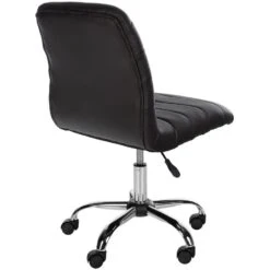 CLP Bureaustoel Redding Chroom Frame - Kunstleer - Bruin -Leen Bakker Winkel 4953d0dc7cc341a6a8f063cc7aeb544e