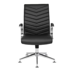 Vergaderstoel Izola - Zwart -Leen Bakker Winkel 49b55e34425e4959a516efe2f14af7a2