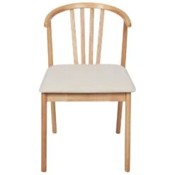 CRAIG - Eetkamerstoel Set Van 2 - Lichtbeige - Licht Hout 15 CRAIG - Eetkamerstoel Set Van 2 - Lichtbeige - Licht Hout -Leen Bakker Winkel 49bc5ebcf3dd492a819b33ece388595a