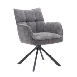 Nordic Home - Felix Eetkamerstoel - Grijs -Leen Bakker Winkel 4bae1cce77364be7aac47cfca9ecf9c4