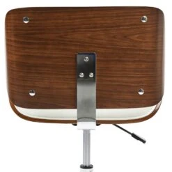 TOTOWA - Bureaustoel - Donkerhout/Zwart - Kunstleer -Leen Bakker Winkel 4bff2d712cd3453481aa70980cfb58bc