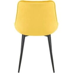 CLP Eetkamerstoel Wallace Zwart Frame - Fluweel - Geel 15 CLP Eetkamerstoel Wallace Zwart Frame - Fluweel - Geel -Leen Bakker Winkel 4c0a92c492474647950b4e70565a6bcc