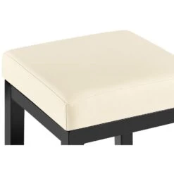 CLP Barkruk Taylor B85 Zwart Frame - Kunstleer - Creme -Leen Bakker Winkel 4c72477b36824e2eb82ea5621ed74875