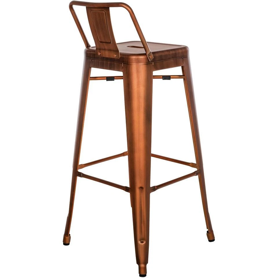 CLP Barkruk Mason Natura Frame - Metaal - Koper 9 CLP Barkruk Mason Natura Frame - Metaal - Koper - Afbeelding 7