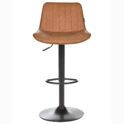 DUBROVNIK - Barkruk Set Van 2 - Bruin - Kunstleer -Leen Bakker Winkel 4ec9b479122741efb20df791e8c5a271