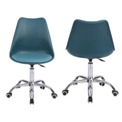 Happy Garden Bureaustoel ANNE - Blauw - Plastic -Leen Bakker Winkel 4f1c285ec5ec458d9a2b2e5d73434779