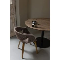 WOOOD Yossi Eetkamerstoelen Houten Naturel Poot - Bruin - Set Van 2 -Leen Bakker Winkel 4f7f12d6f8384206b89acb07bfb4d68e