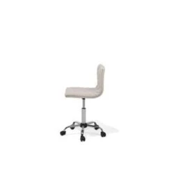 Beliani Bureaustoel ORLANDO - Beige Polyester 9 Beliani Bureaustoel ORLANDO - Beige Polyester -Leen Bakker Winkel 504f35a708b64ee7b77cc693eb079b9e