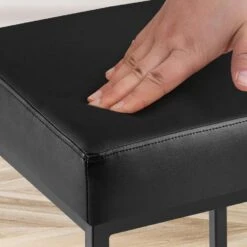 CLP Set Van 2 Barkruk Montreal 85 Zwart Frame - Kunstleer - Zwart -Leen Bakker Winkel 52674643a0f848c6b62b52f7ce6d9aaa