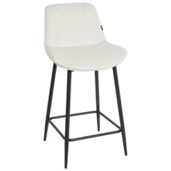 DUBROVNIK - Barkruk Set Van 2 - Beige - Fluweel -Leen Bakker Winkel 5279c1bdcbfd4ff89c18e087fac0241b