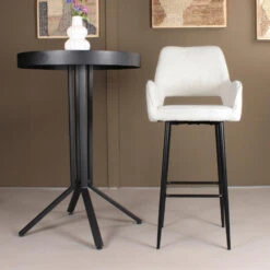 DS4U - Lenon Barkruk Boucle 2.0 - 75 Cm - Ivoor -Leen Bakker Winkel 537e6e515e1d414b9b62cc6c4cbf1d8e