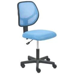JOYFUL - Bureaustoel - Blauw - Mesh -Leen Bakker Winkel 53902929fc84405994d190cfe4a4ea17