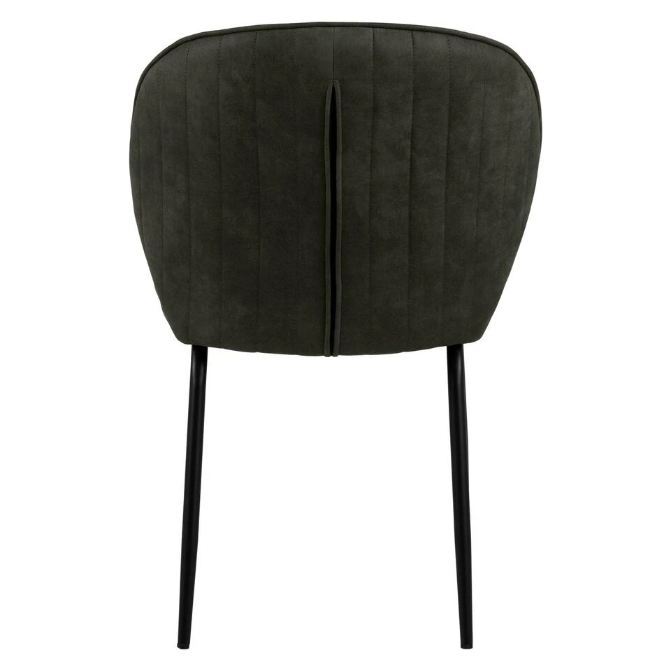 Sohome Eetkamerstoel - Set Van 2 - Knox - Antraciet 6 Sohome Eetkamerstoel - Set Van 2 - Knox - Antraciet - Afbeelding 4