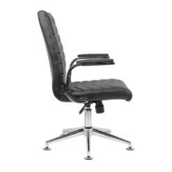 Vergaderstoel Izola - Zwart -Leen Bakker Winkel 54061d9965c94f1889ceb8421c03841b