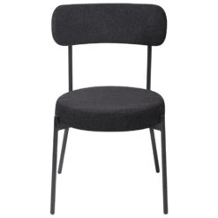 ALLISON - Eetkamerstoel Set Van 2 - Zwart - Bouclé 16 ALLISON - Eetkamerstoel Set Van 2 - Zwart - Bouclé -Leen Bakker Winkel 55d51675fdd04185af40b03315c5aaf1