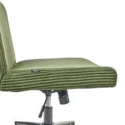 GEDDES - Bureaustoel - Groen - Corduroy -Leen Bakker Winkel 55e2d6a49b234fcb9ae59492607caf1e
