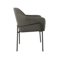 LABEL51 Eetkamerstoel Dexter - Groengrijs - Teddy - 66x62x85 Cm -Leen Bakker Winkel 570a2c408ca94360804babf1ca422b42