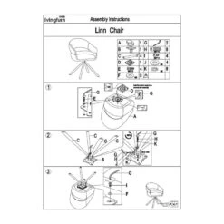 Eetkamerstoel Lichtgrijs Stof - Zithoogte 51cm - Linn - Set Van 2 -Leen Bakker Winkel 571e5e8789af4acebabba5a36e3c6dab