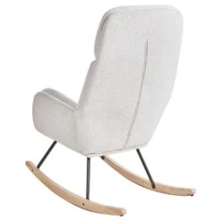 KVELIA - Schommelstoel - Wit - Polyester 18 KVELIA - Schommelstoel - Wit - Polyester -Leen Bakker Winkel 572fb5bd28a9491db539437488449270