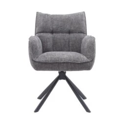 Nordic Home - Felix Eetkamerstoel - Grijs -Leen Bakker Winkel 58bc86183cd944ba9a3a3965a9606757