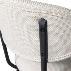 WOOOD Kjeld Barstoelen - Polyester - Naturel - Set Van 2 -Leen Bakker Winkel 5973eacf2cd04960b049fdad734939b8