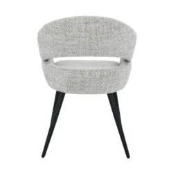 Eetkamerstoel Lichtgrijs Stof - Zithoogte 51cm - Megan - Set Van 2 -Leen Bakker Winkel 5988e01ac7a340899d3aeac0e28aaf98