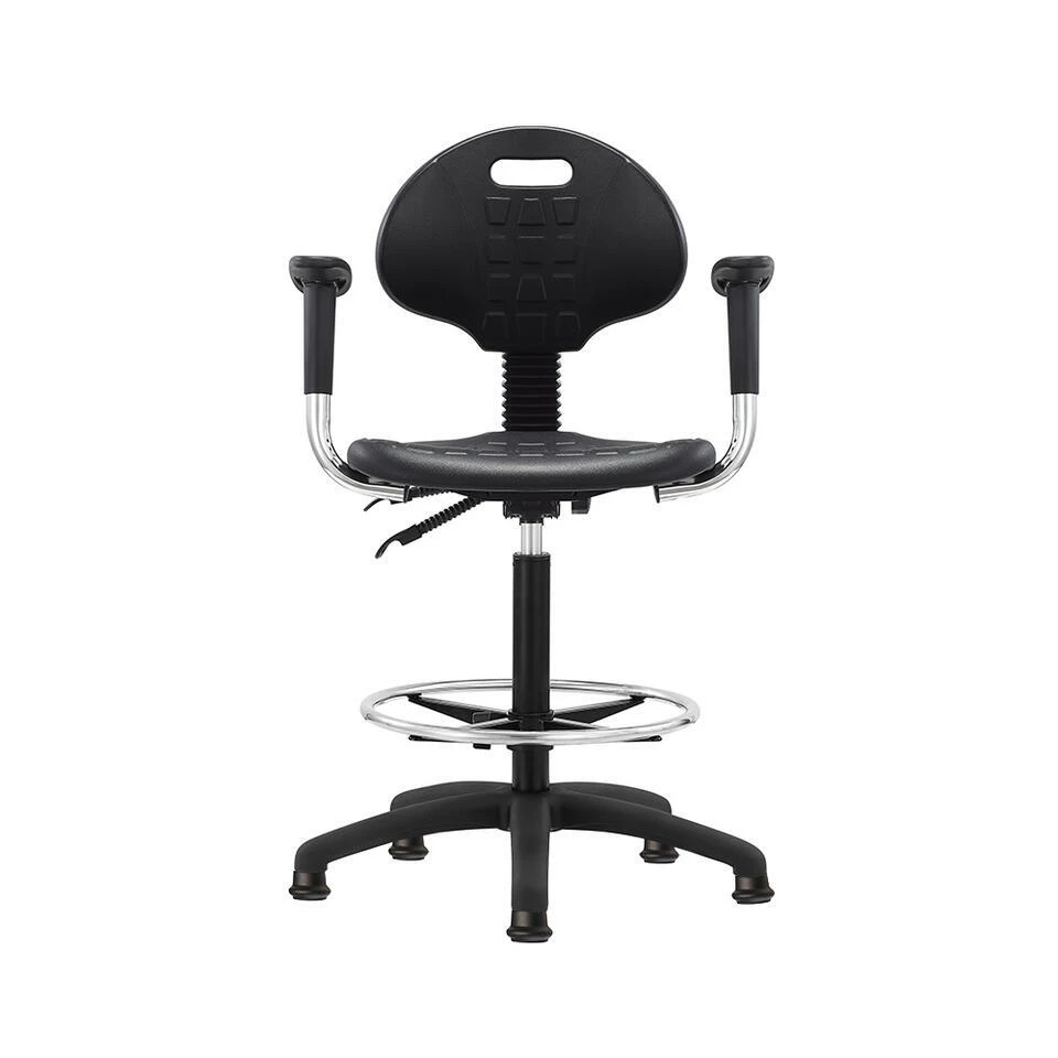 Bureaustoel Deva Counter - Met Armleuning - Glijders 7 Bureaustoel Deva Counter - Met Armleuning - Glijders - Afbeelding 5